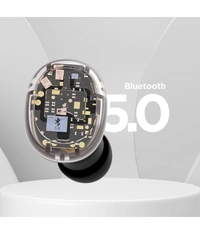  AirBuds In Ear True Wireless (TWS) 20 Hours Playback IPX4(Splash & Sweat Proof) Powerfull bass,Fast charging - Black
