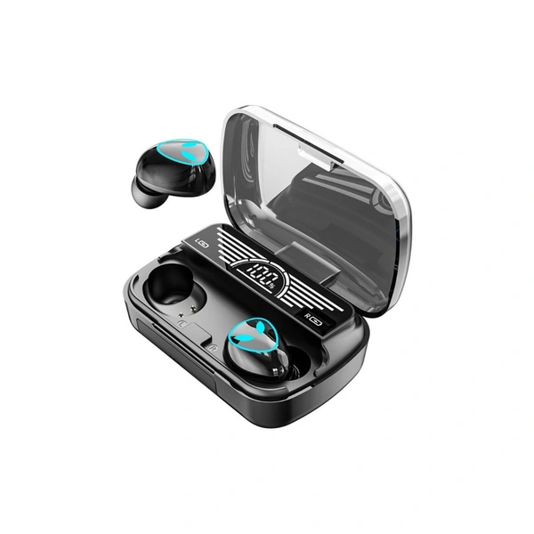  Alien Bluetooth True Wireless (TWS) In Ear 35 Hours Playback Low Latency,Powerfull bass IPX4(Splash & Sweat Proof) - Black