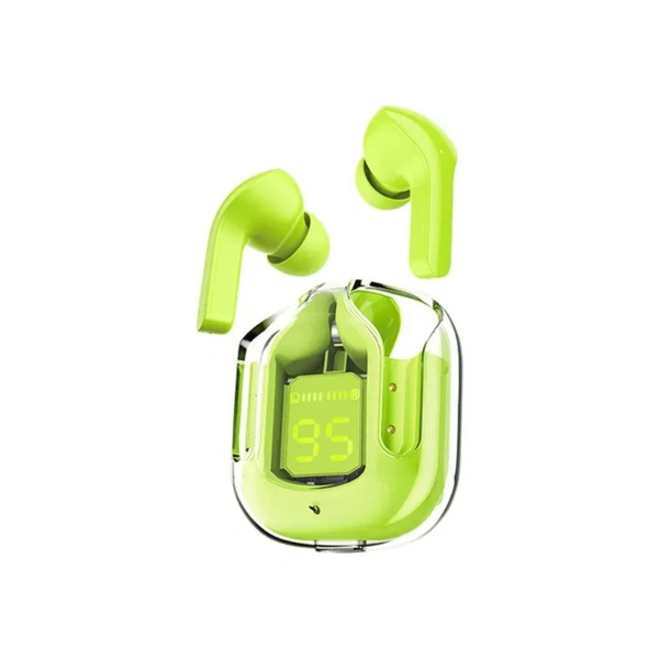  Ultrapods Bluetooth True Wireless (TWS) In Ear 30 Hours Playback Low Latency,Powerfull bass IPX4(Splash & Sweat Proof) - Green