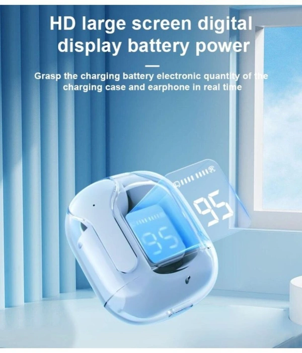  Ultrapods Bluetooth True Wireless (TWS) In Ear 30 Hours Playback Fast charging,Powerfull bass IPX4 - Blue