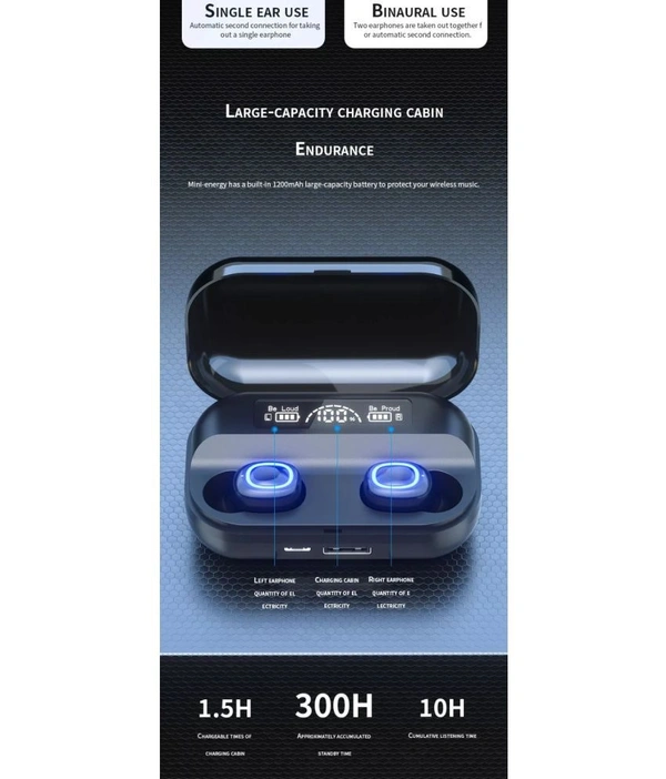  G20 Power TWS Earbud On Ear TWS Black - Black