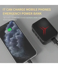  POWER with PowerBank In Ear True Wireless (TWS) 48 Hours Playback IPX4(Splash & Sweat Proof) Low Latency - Black