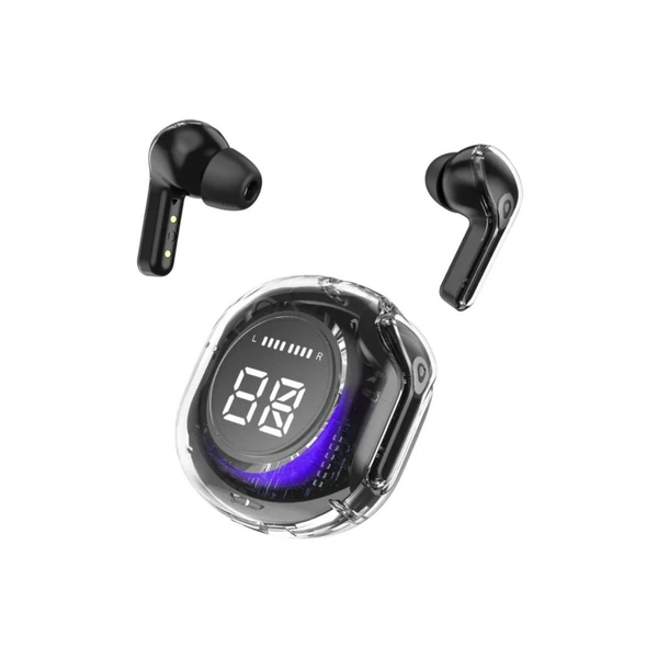  Ultrapods PRO Bluetooth True Wireless (TWS) In Ear 30 Hours Playback Fast charging,Powerfull bass IPX4 - Black