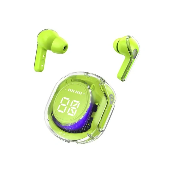 Ultrapods PRO Bluetooth True Wireless (TWS) In Ear 30 Hours Playback Low Latency,Powerfull bass IPX4 - Green