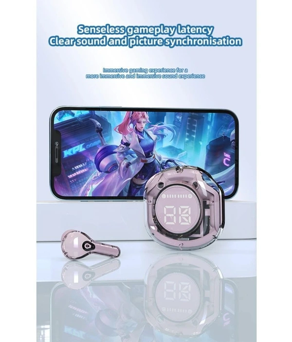 Ultrapods PRO Bluetooth True Wireless (TWS) In Ear 30 Hours Playback Low Latency,Powerfull bass IPX4 - Green