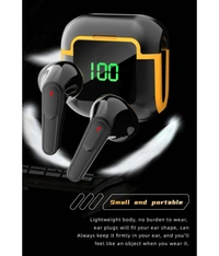  Play Bluetooth True Wireless (TWS) In Ear 30 Hours Playback Powerfull bass,Fast charging IPX4 - Black