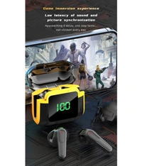  Play Bluetooth True Wireless (TWS) In Ear 30 Hours Playback Powerfull bass,Fast charging IPX4 - Black
