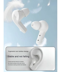 Flash Pods Bluetooth True Wireless (TWS) In Ear 30 Hours Playback Low Latency,Powerfull bass IPX4(Splash & Sweat Proof) - White