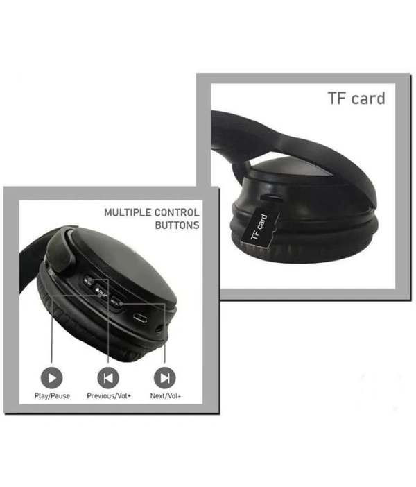 Reason Minni On Ear Bluetooth Headphone 14 Hours Playback IPX4(Splash & Sweat Proof) Powerfull bass - Black