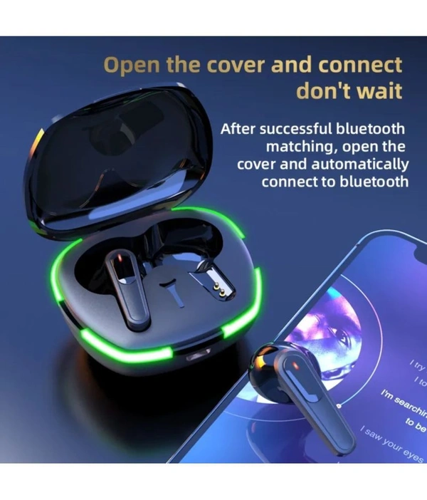  POWER In Ear True Wireless (TWS) 30 Hours Playback IPX4(Splash & Sweat Proof) Low Latency,Powerfull bass  - Black