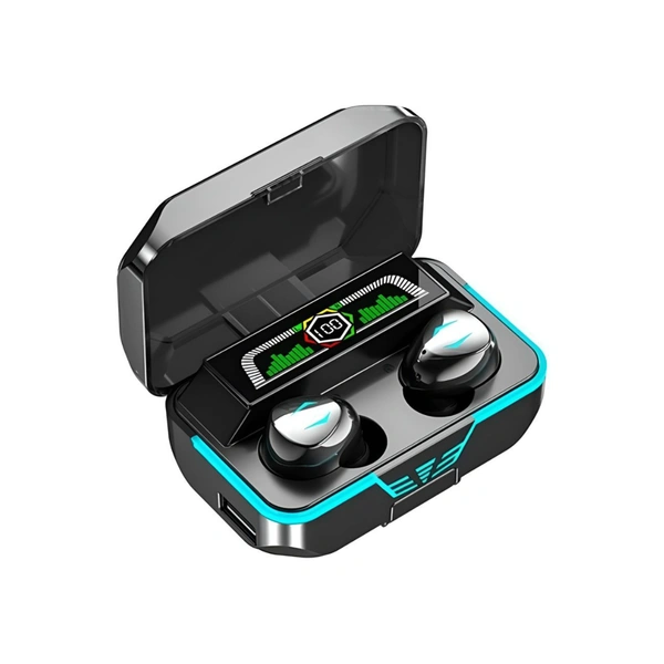  RGB GAMO Bluetooth True Wireless (TWS) In Ear 30 Hours Playback Powerfull bass,Fast charging IPX4 - Black