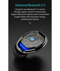  RGB GAMO Bluetooth True Wireless (TWS) In Ear 30 Hours Playback Powerfull bass,Fast charging IPX4 - Black