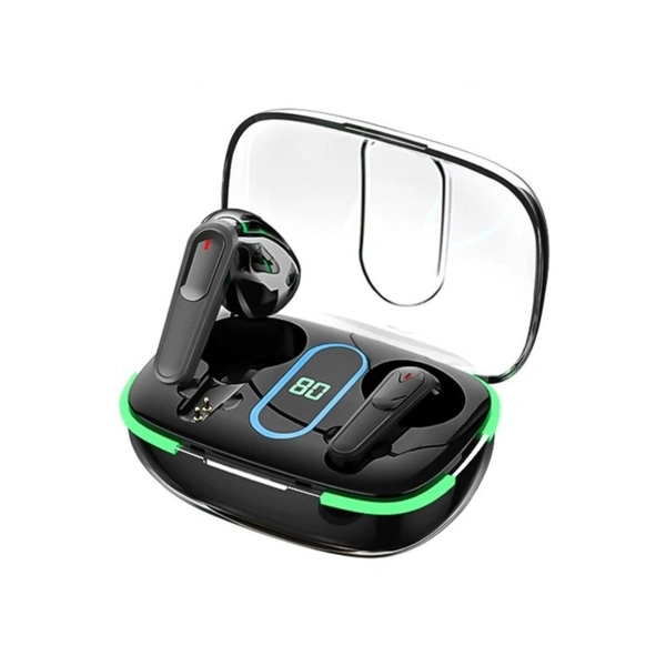 Power In Ear True Wireless (TWS) 30 Hours Playback IPX4(Splash & Sweat Proof) Low Latency,Powerfull bass  - Black