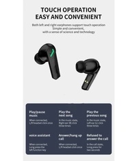  Gamo Bluetooth True Wireless (TWS) In Ear 30 Hours Playback Low Latency,Powerfull bass IPX4(Splash & Sweat Proof) - Black