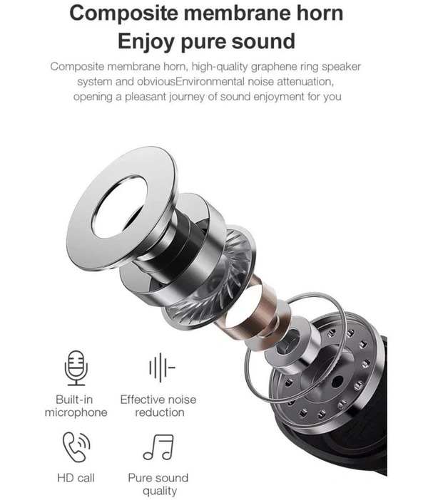 PRO Bluetooth True Wireless (TWS) In Ear 40 Hours Playback Fast charging,Powerfull bass IPX4 - Black