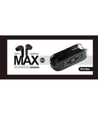 PRO Bluetooth True Wireless (TWS) In Ear 40 Hours Playback Fast charging,Powerfull bass IPX4 - Black