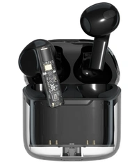  PRO Transparent TWS In Ear True Wireless (TWS) 25 Hours Playback IPX4(Splash & Sweat Proof) Low Latency,Powerfull bass - Green