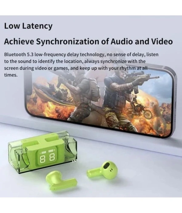  Power Slide In Ear True Wireless (TWS) 30 Hours Playback IPX4(Splash & Sweat Proof) Low Latency,Powerfull bass - Black