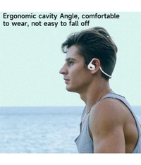  PRO AIR Bluetooth Bluetooth Headphone Over Ear 7 Hours Playback Comfirtable in ear fit IPX4(Splash & Sweat Proof) White - White