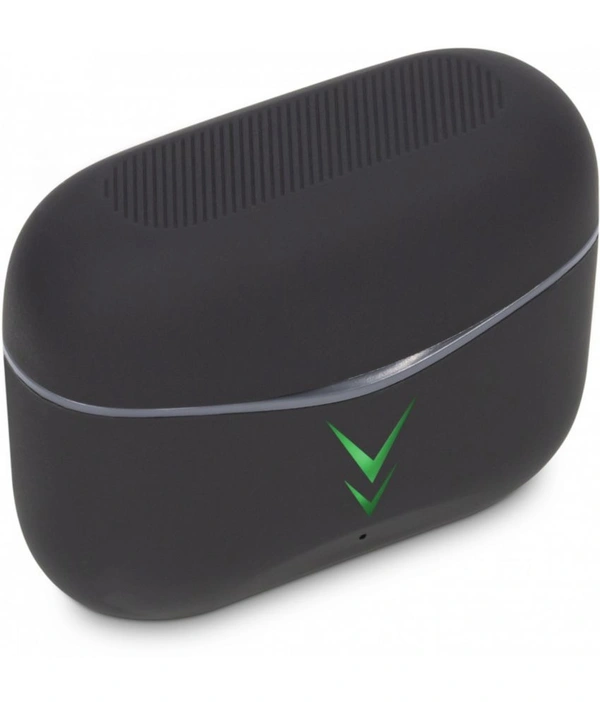  Duo Buds,Low Latency On Ear True Wireless (TWS) 90 Hours Playback IPX4(Splash & Sweat Proof)  - Black