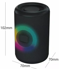  OK1315 5W 5Hrs Bluetooth Speaker Assorted - Black