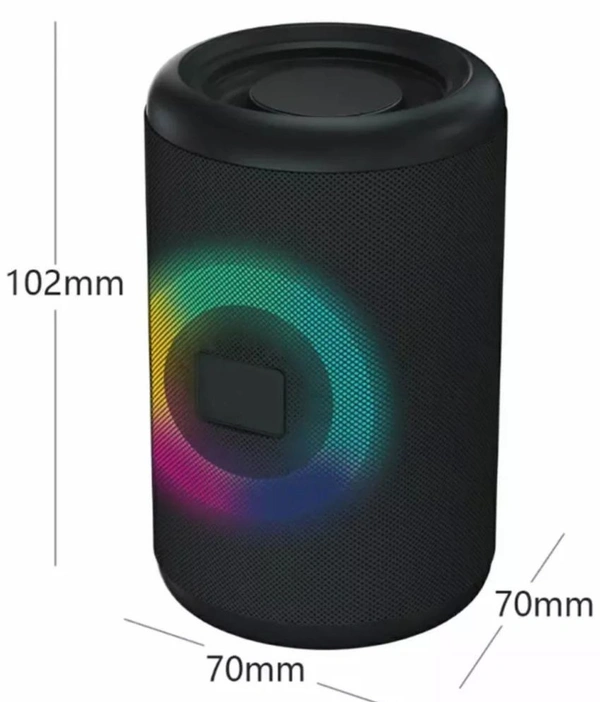  OK1315 5W 5Hrs Bluetooth Speaker Assorted - Black