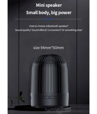 PLAY 5W 5Hour Bluetooth Speaker Black - Black
