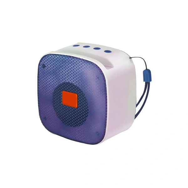  209 5 W Bluetooth Speaker Bluetooth V 5.1 with USB,Call function Playback Time 6 hrs Assorted - White