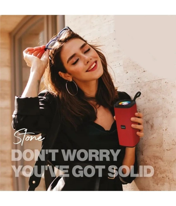 OK1102 10W 5 Hour Bluetooth Speaker Assorted - Black
