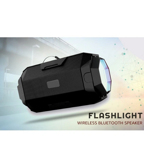  Mobile Stand 10 W Bluetooth Speaker Bluetooth v5.0 with USB,SD card Slot,Aux Playback Time 6 hrs Assorted - Black