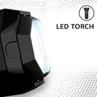  Mobile Stand 10 W Bluetooth Speaker Bluetooth v5.0 with USB,SD card Slot,Aux Playback Time 6 hrs Assorted - Black