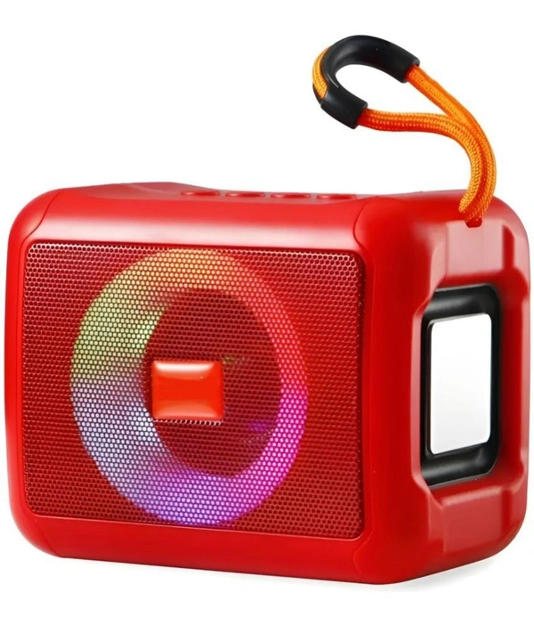  BOOM BASS 5 W Bluetooth Speaker Bluetooth v5.0 with USB,SD card Slot,Aux Playback Time 6 hrs - Black