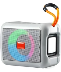  BOOM BASS 5 W Bluetooth Speaker Bluetooth v5.0 with USB,SD card Slot,Aux Playback Time 6 hrs - Black