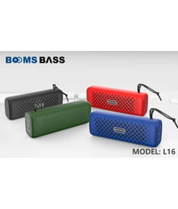  L16 BoomBass 10W 6Hr Bluetooth Speaker  - Black