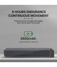 16W SoundBar 16 W Bluetooth Speaker Bluetooth v5.0 with SD card Slot,USB,Aux Playback Time 6 hrs - Black