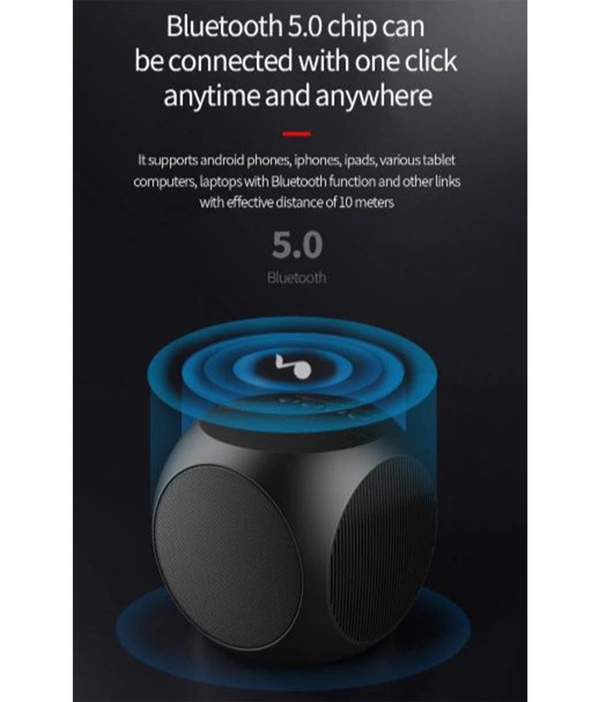  BOOM 1OW 8Hour Bluetooth Speaker - Red