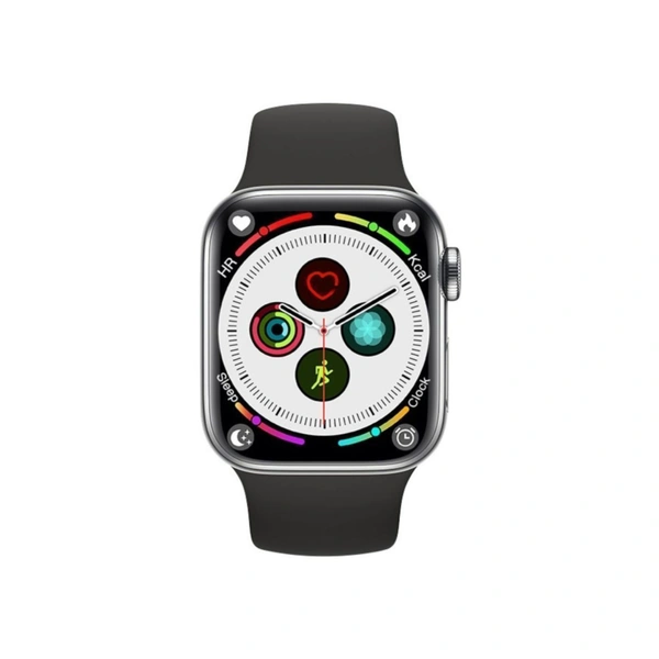  BT Calling, 1.86" Large Display Black Smart Watch - Black