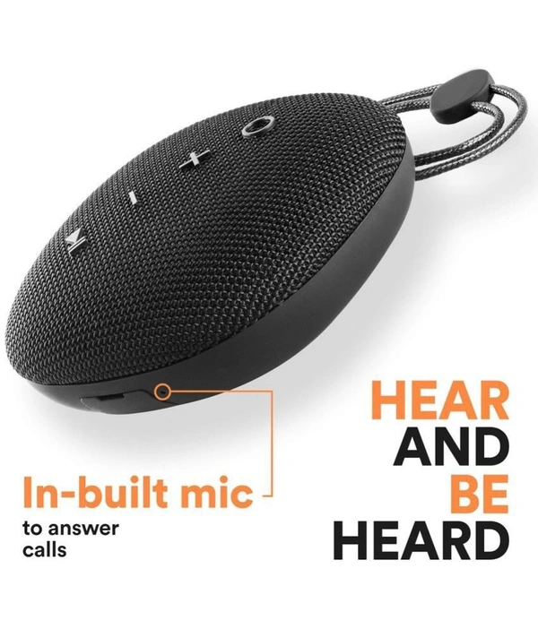  X6 BOOM 6 W Bluetooth Speaker Bluetooth v5.0 with USB,SD card Slot,Call function Playback Time 8 hrs  - Black