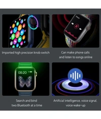  700s Black Smart Watch - Black