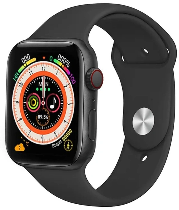 1.9 Inch HD Display with Call Function Black Smart Watch - Black