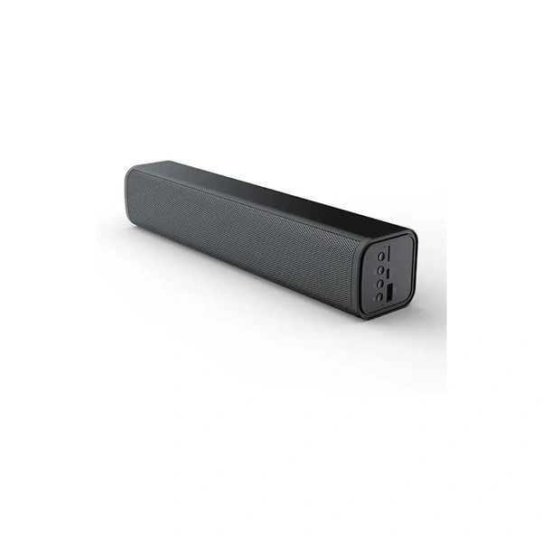  LM SoundBar 16 W Bluetooth Speaker Bluetooth v5.0 with USB,SD card Slot,3D Bass Playback Time 6 hrs Black - Black