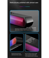 SoundBar with RGb 16 W Bluetooth Speaker Bluetooth V 5.1 with USB,SD card Slot,Aux Playback Time 8 hrs - Black