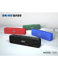  L13 BoomBass 10W 6Hr Bluetooth Speaker - Black
