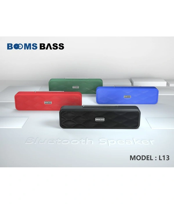  L13 BoomBass 10W 6Hr Bluetooth Speaker - Black