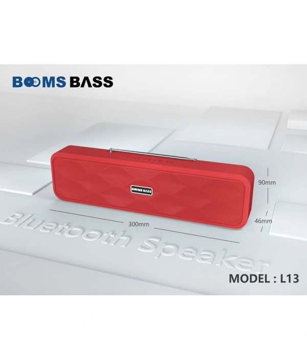  L13 BoomBass 10W 6Hr Bluetooth Speaker - Black