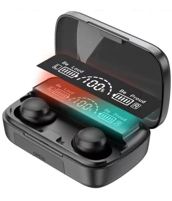  Power, 2000mAh On Ear True Wireless (TWS) 250 Hours Playback IPX5(Splash & Sweat Proof) Dual pairing,Powerfull bass - Black