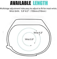 Replacement Strap Compatible with Mi Band 3 Strap/Mi Band 4 Watch Strap Wine Red Color Bracelet Wrist Band - Red Wine