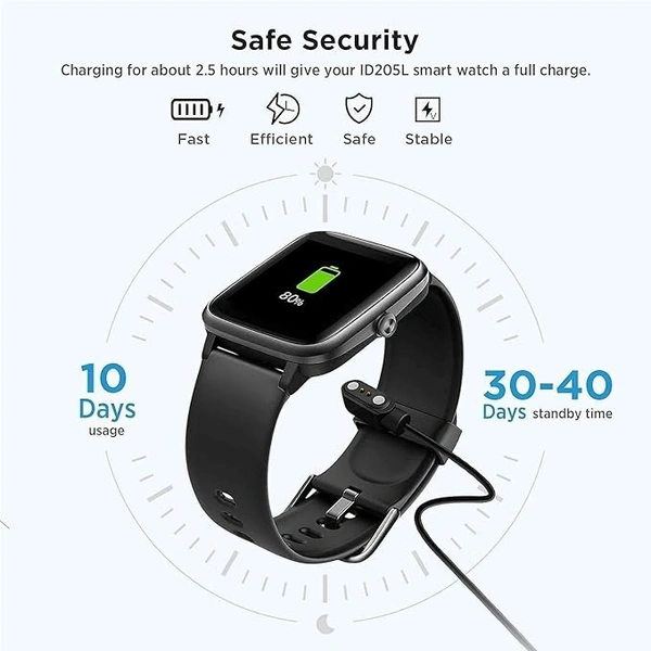  Boat xtend Smart Watch Charger/Boat Storm Smart Watch Charger/Noise Colorfit Pro 2 Smart Watch Charger/Fireboltt Ninja 3/Colorfit Ultra/Ultra 2Compatible with all 2 pin Watch - Black - Black