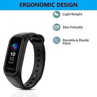 Adjustable Replacement Band Compatible with Oneplus Watch Smart Band Strap and Oppo Smart Band Strap- Black - Black