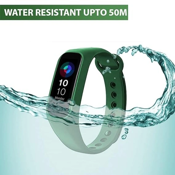  Adjustable Replacement Band Compatible with Oneplus Smart Band and Oppo Smart Band- Green - Green